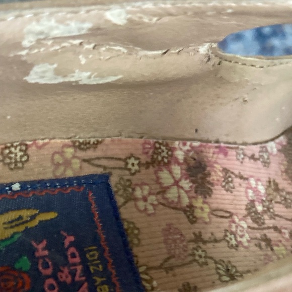 Rock & Rose By Zigi Tan T-Strap Wedges Size 7.5 - Picture 8 of 9